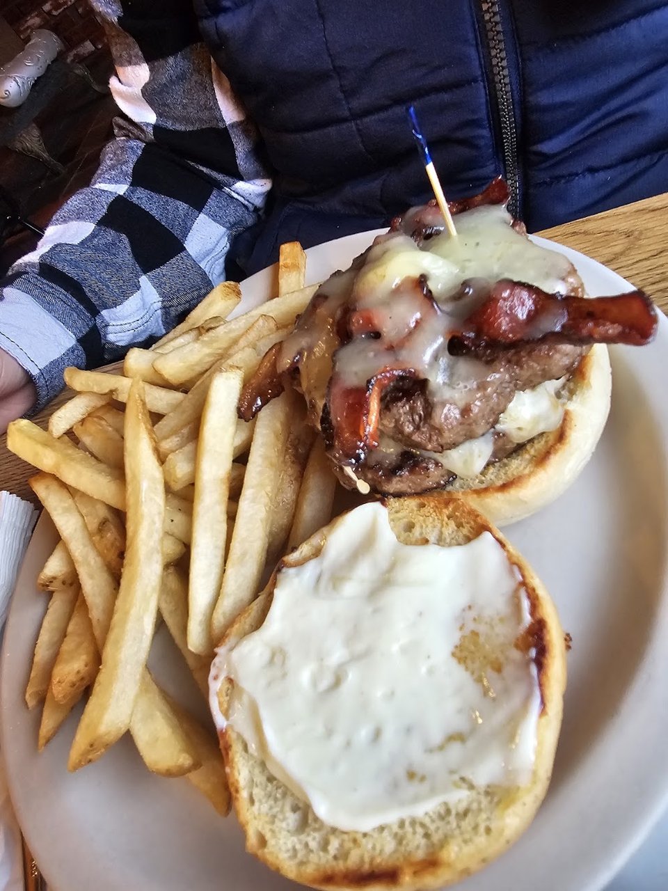 Buffalo Bleu Cheese Burger